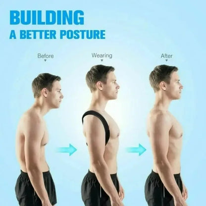 Posture Correction Belt – Breathable & Adjustable Spine Support