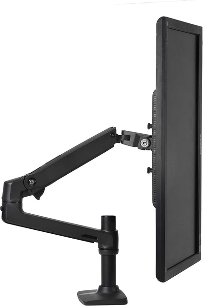 Premium Adjustable Single Monitor Arm-Ergonomic Desk Mount (Fits 17-34")