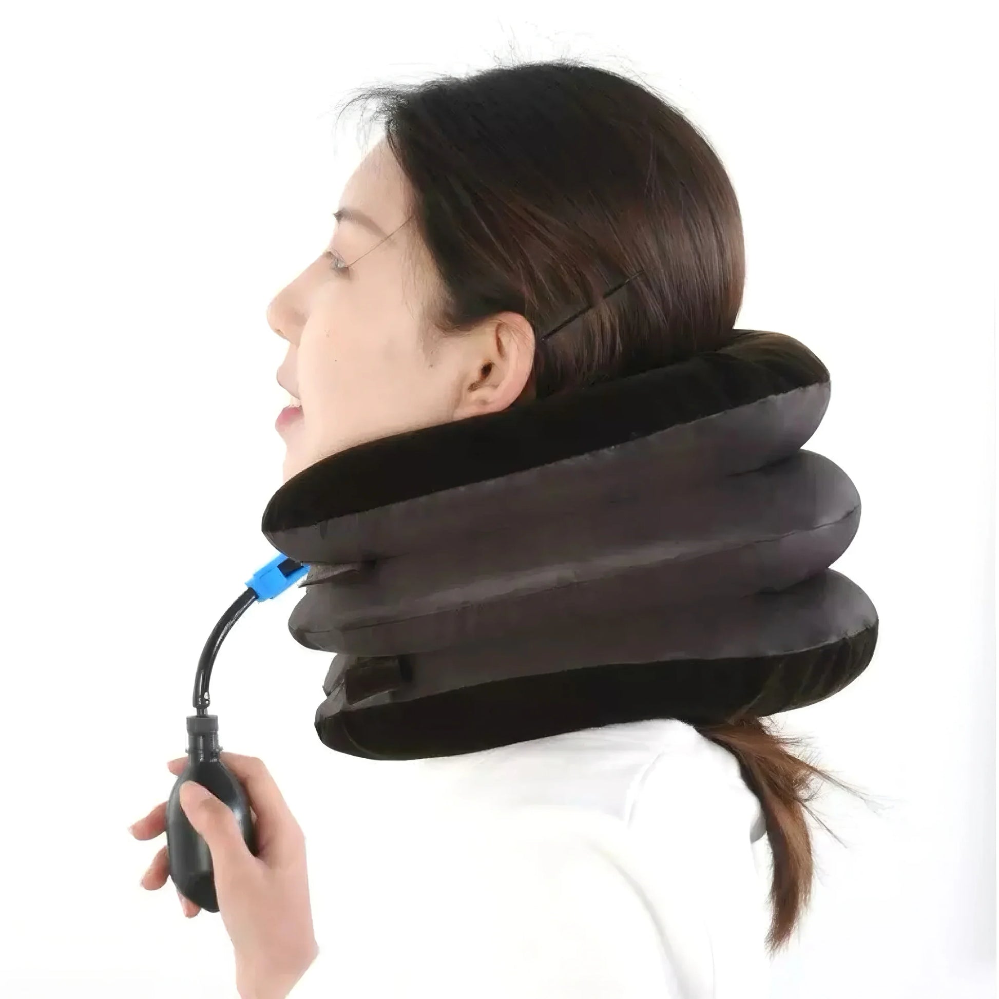Portable Inflatable Cervical Traction Brace-Neck Pain & Posture Correction