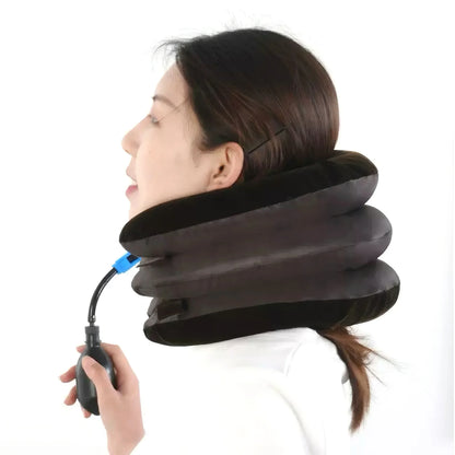 Portable Inflatable Cervical Traction Brace-Neck Pain & Posture Correction