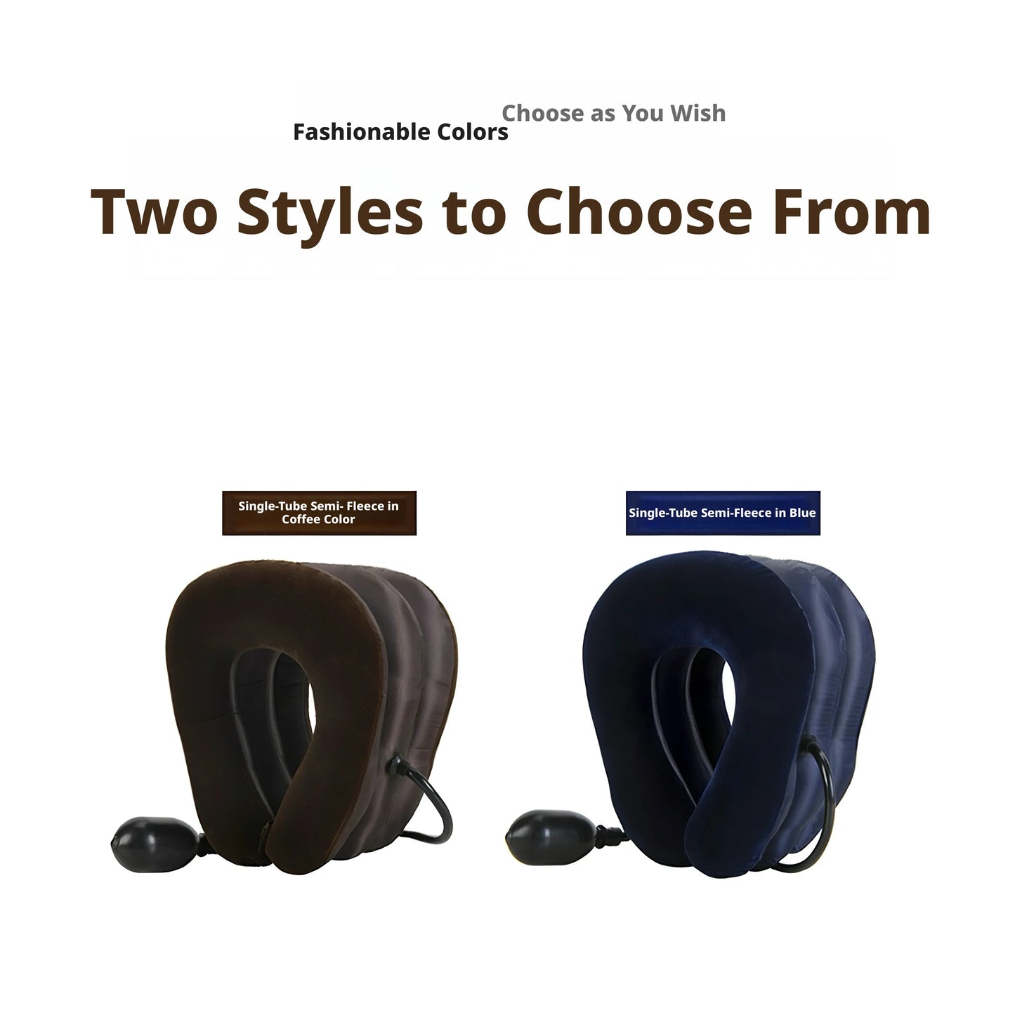 Portable Inflatable Cervical Traction Brace-Neck Pain & Posture Correction