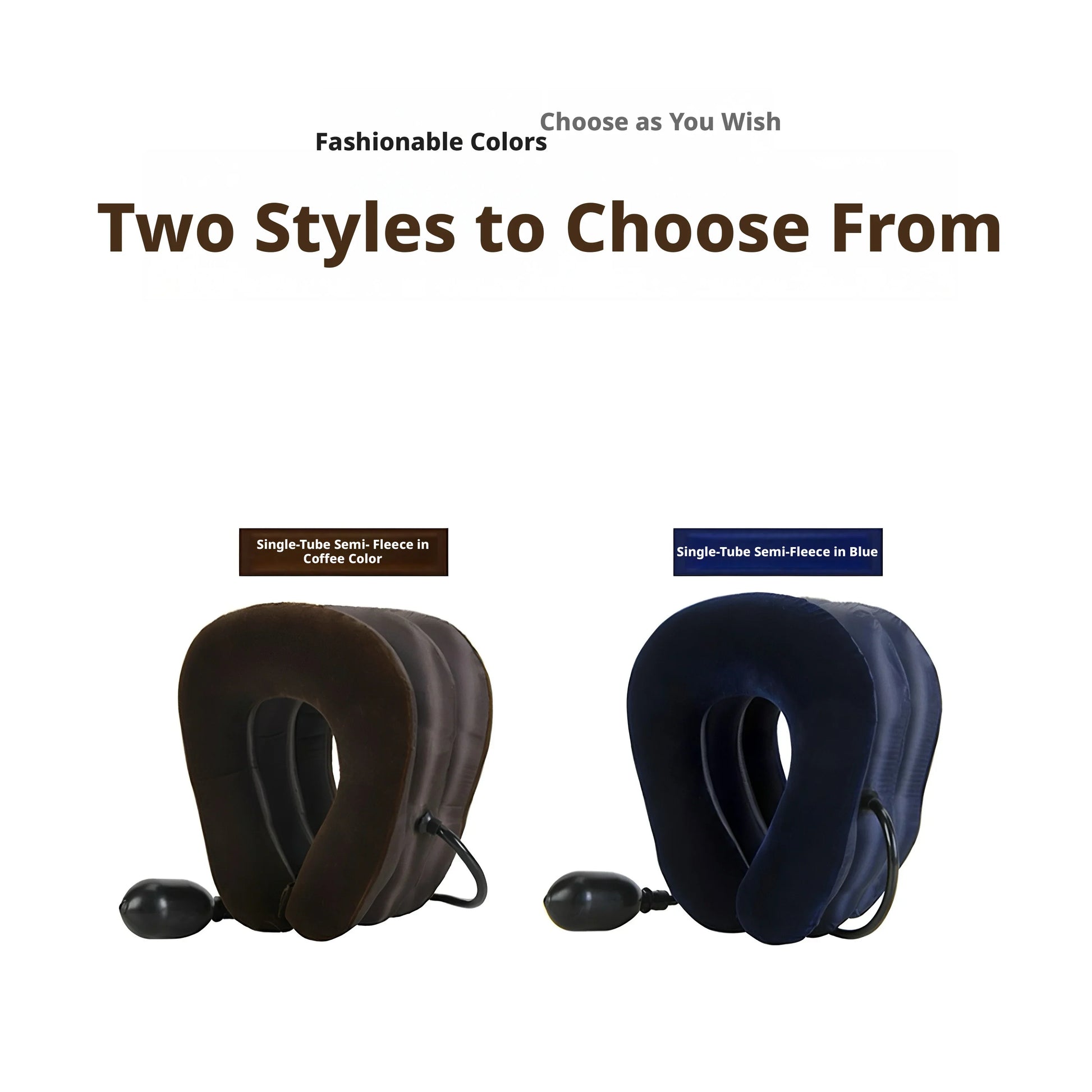 Portable Inflatable Cervical Traction Brace-Neck Pain & Posture Correction