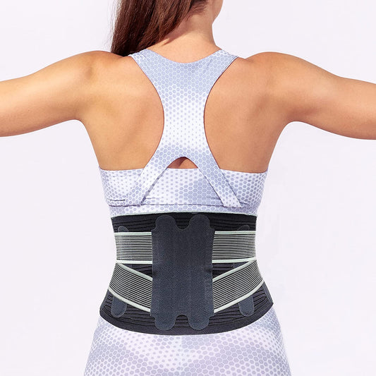 Ergonomic Slim-Fit Lumbar Support Belt-Breathable Back Pain Relief
