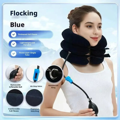 Portable Inflatable Cervical Traction Brace-Neck Pain & Posture Correction
